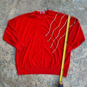 90’s Women’s Glitter Stripes Vintage Crewneck